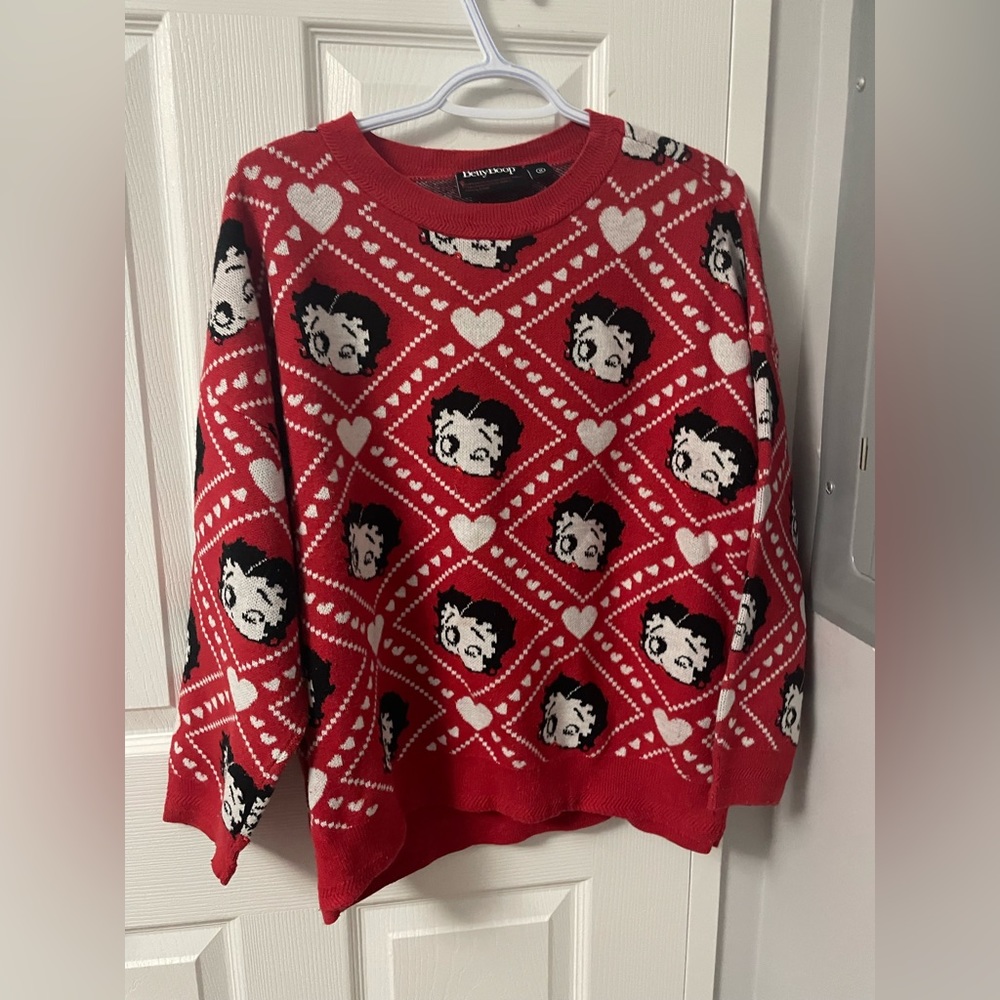 Cute Betty Boop sweater